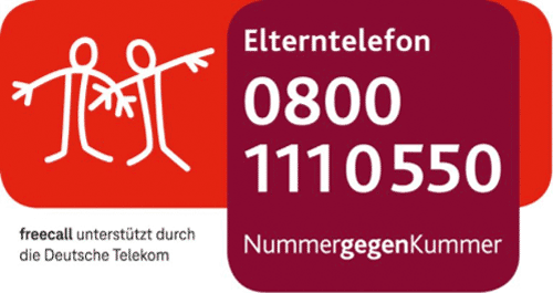 Elterntelefon: 0800 1110550 - Nummer-gegen-Kummer