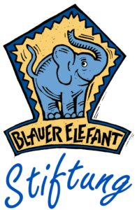 Logo-Stiftung-Blauer-Elefant Logo Stiftung Blauer Elefant